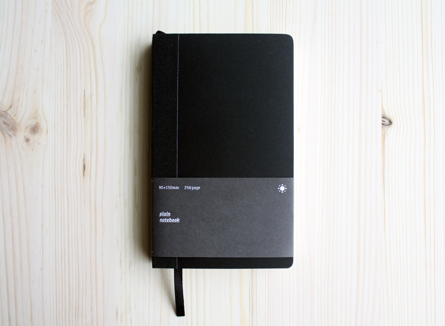 Plain Notebook P black